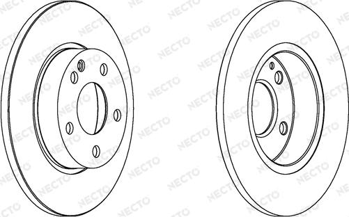 Necto WN1237 - Kočioni disk www.molydon.hr