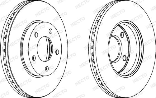 Necto WN1227 - Kočioni disk www.molydon.hr