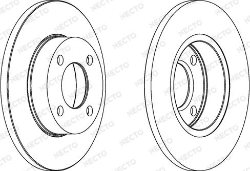 Necto WN356 - Kočioni disk www.molydon.hr