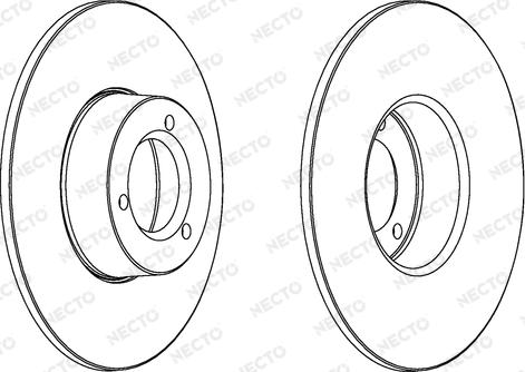 Akebono BN-1274 - Kočioni disk www.molydon.hr