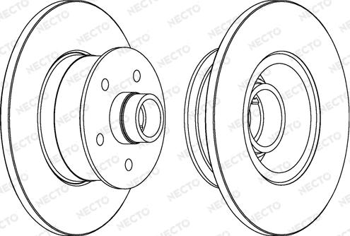 Necto WN367 - Kočioni disk www.molydon.hr