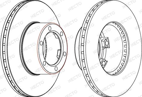 Necto WN306 - Kočioni disk www.molydon.hr