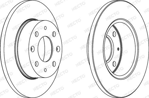 Necto WN377 - Kočioni disk www.molydon.hr