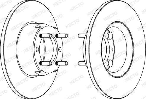 Necto WN206 - Kočioni disk www.molydon.hr