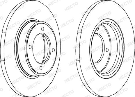 Necto WN281 - Kočioni disk www.molydon.hr