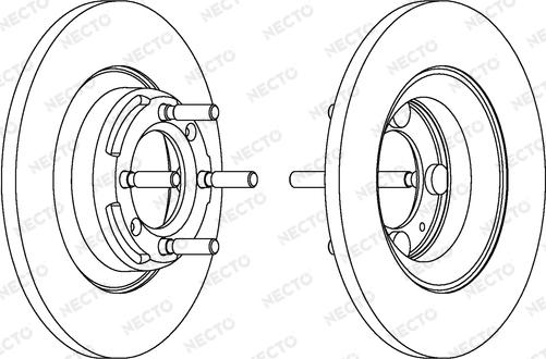 Necto WN282 - Kočioni disk www.molydon.hr