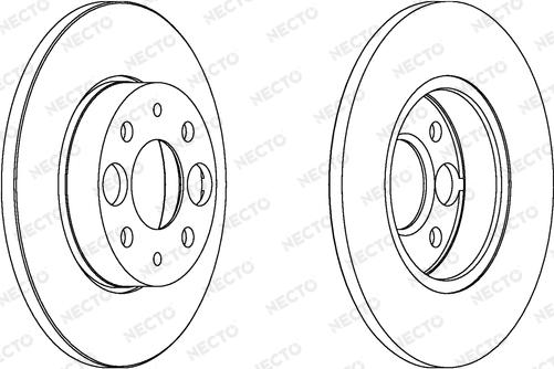 Necto WN758 - Kočioni disk www.molydon.hr