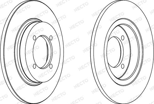 Necto WN764 - Kočioni disk www.molydon.hr