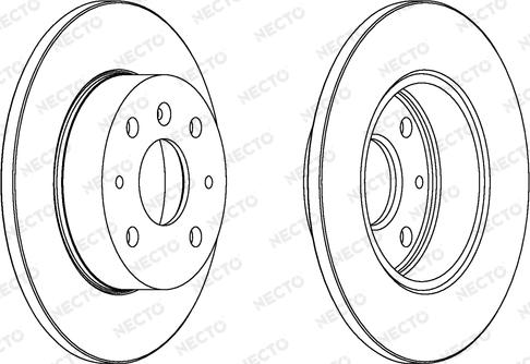 Necto WN781 - Kočioni disk www.molydon.hr