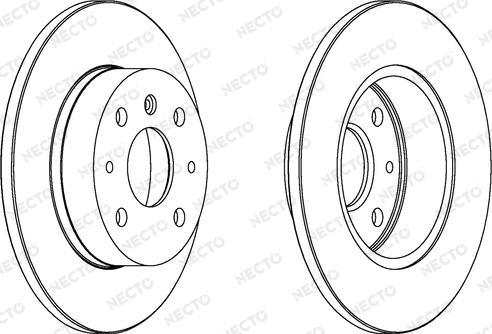 Necto WN782 - Kočioni disk www.molydon.hr
