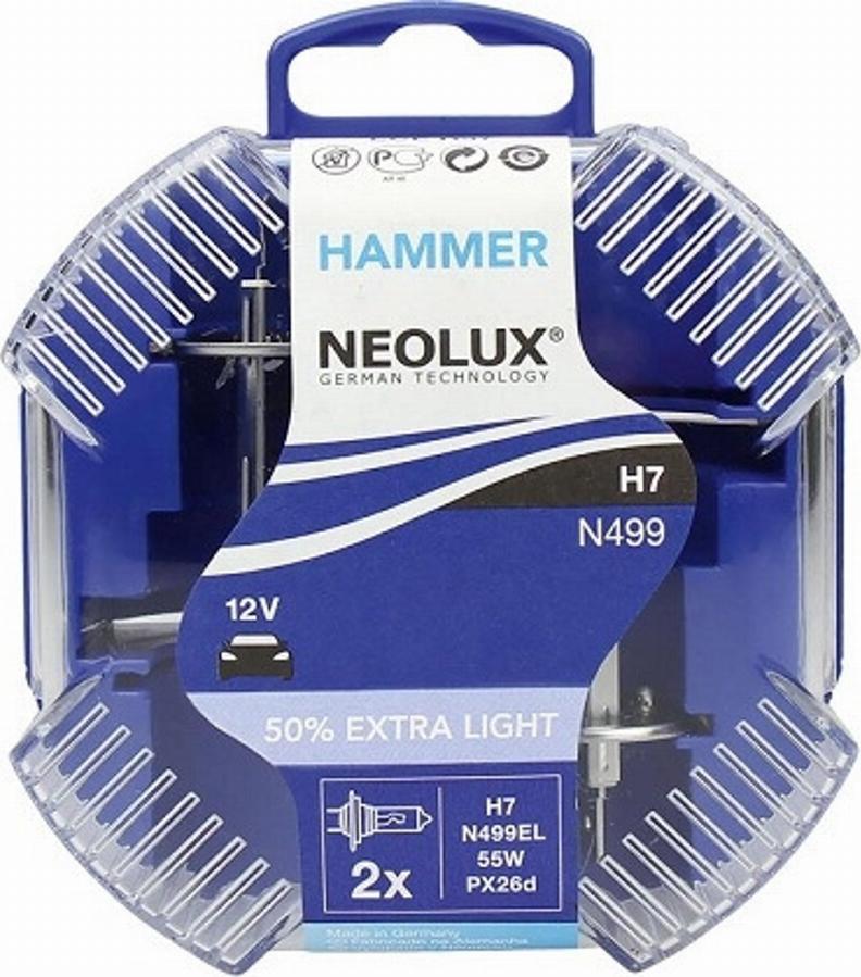 NEOLUX® N499EL-DUOBOX - Žarulja, svjetlo za dnevnu voznju www.molydon.hr