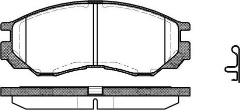 FENGXING (DONGFENG ) 8J1Y0014X - Komplet Pločica, disk-kočnica www.molydon.hr