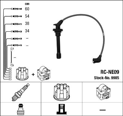 NGK 9985 - Set kablova za paljenje www.molydon.hr