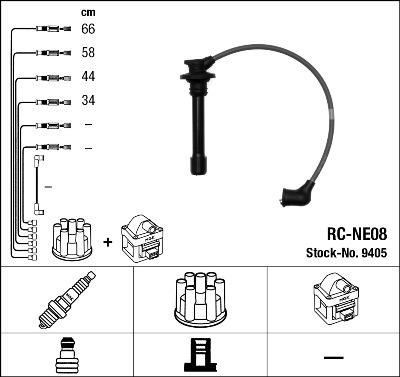 NGK 9405 - Set kablova za paljenje www.molydon.hr