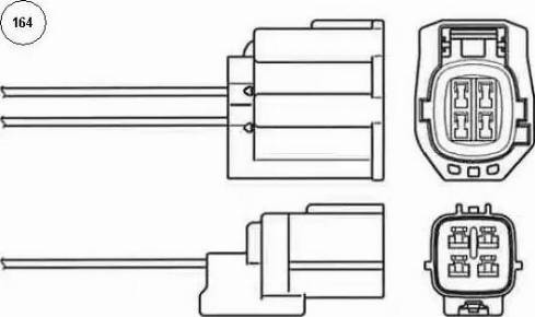 NGK 95845 - Lambda-sonda www.molydon.hr