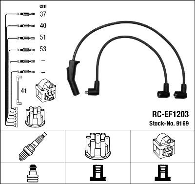 NGK 9169 - Set kablova za paljenje www.molydon.hr