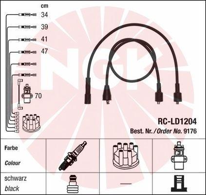 NGK 9176 - Set kablova za paljenje www.molydon.hr