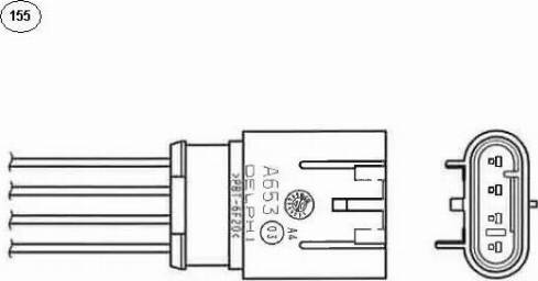 NGK 93884 - Lambda-sonda www.molydon.hr