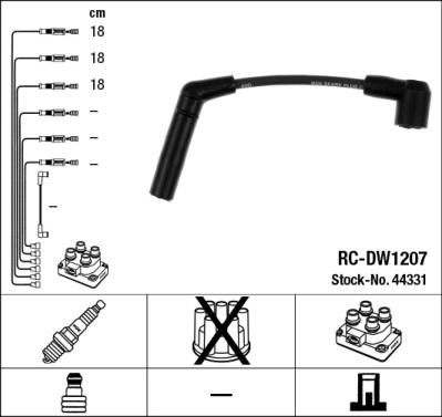 NGK 44331 - Set kablova za paljenje www.molydon.hr