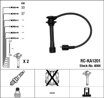 NGK 4066 - Set kablova za paljenje www.molydon.hr