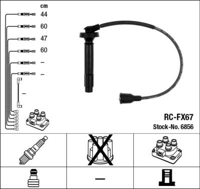 NGK 6856 - Set kablova za paljenje www.molydon.hr