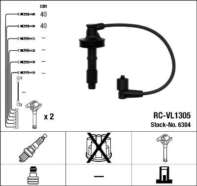 NGK 6304 - Set kablova za paljenje www.molydon.hr