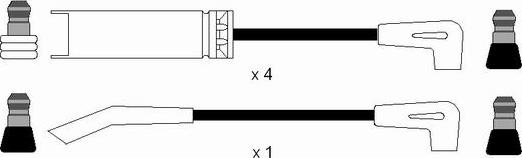 NGK 0593 - Set kablova za paljenje www.molydon.hr