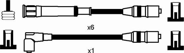 NGK 0561 - Set kablova za paljenje www.molydon.hr