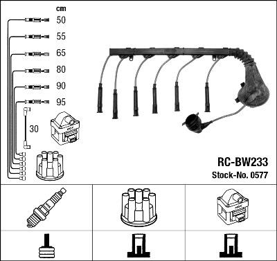 NGK 0577 - Set kablova za paljenje www.molydon.hr