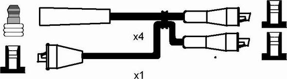 NGK 0664 - Set kablova za paljenje www.molydon.hr
