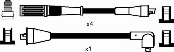 NGK 0667 - Set kablova za paljenje www.molydon.hr