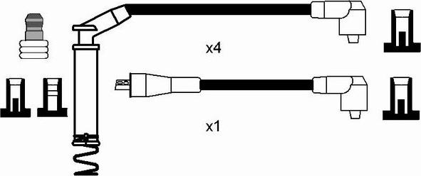 NGK 0806 - Set kablova za paljenje www.molydon.hr