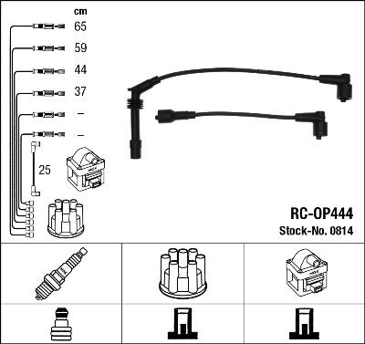 NGK 44302 - Set kablova za paljenje www.molydon.hr