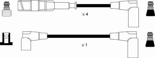 NGK 0742 - Set kablova za paljenje www.molydon.hr