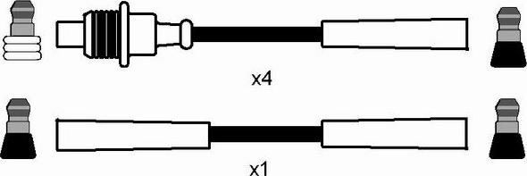 NGK 8495 - Set kablova za paljenje www.molydon.hr