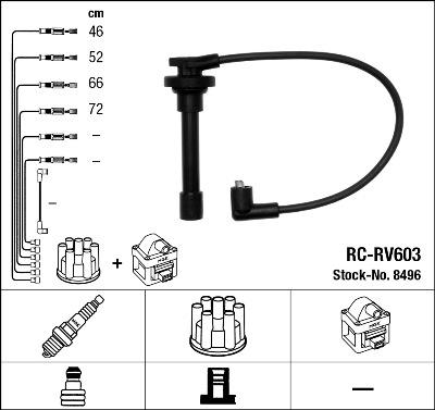 NGK 8496 - Set kablova za paljenje www.molydon.hr