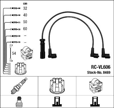 NGK 8469 - Set kablova za paljenje www.molydon.hr