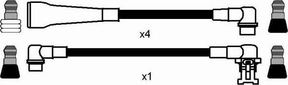NGK 8472 - Set kablova za paljenje www.molydon.hr