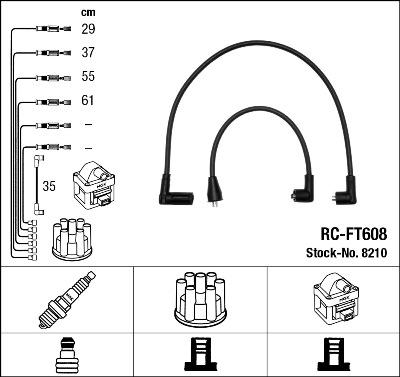 NGK 8210 - Set kablova za paljenje www.molydon.hr