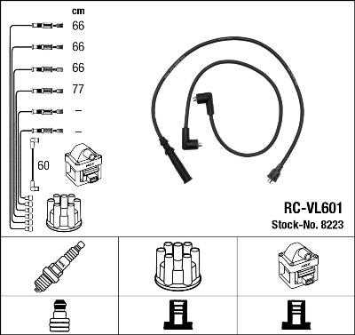 NGK 8223 - Set kablova za paljenje www.molydon.hr