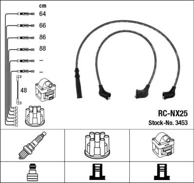 NGK 3453 - Set kablova za paljenje www.molydon.hr