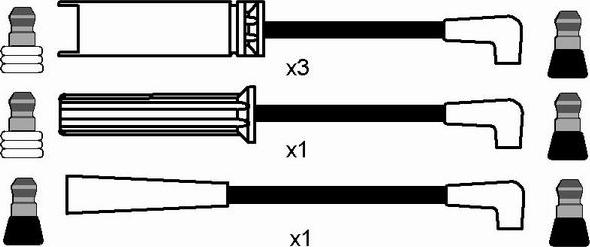 NGK 2996 - Set kablova za paljenje www.molydon.hr
