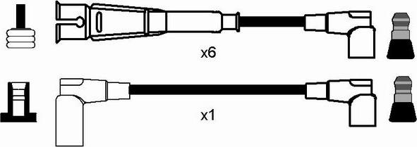 NGK 2580 - Set kablova za paljenje www.molydon.hr