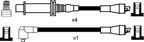 NGK 7374 - Set kablova za paljenje www.molydon.hr