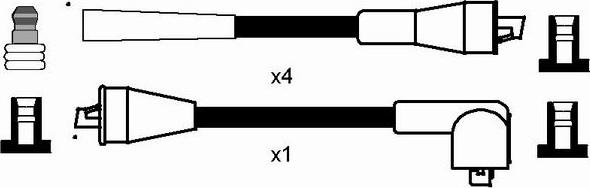 NGK 7375 - Set kablova za paljenje www.molydon.hr