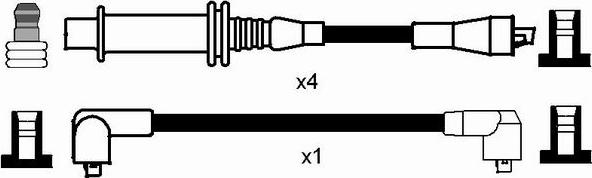 NGK 7377 - Set kablova za paljenje www.molydon.hr