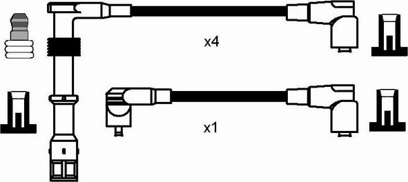 NGK 7709 - Set kablova za paljenje www.molydon.hr