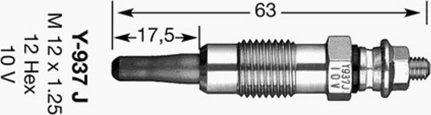 NGK D-Power  5 - Grijač za paljenje www.molydon.hr