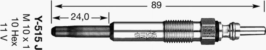 NGK D-Power 18 - Grijač za paljenje www.molydon.hr