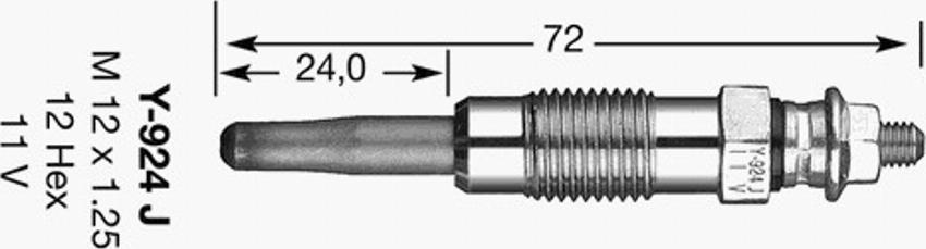 NGK D-Power  1 - Grijač za paljenje www.molydon.hr